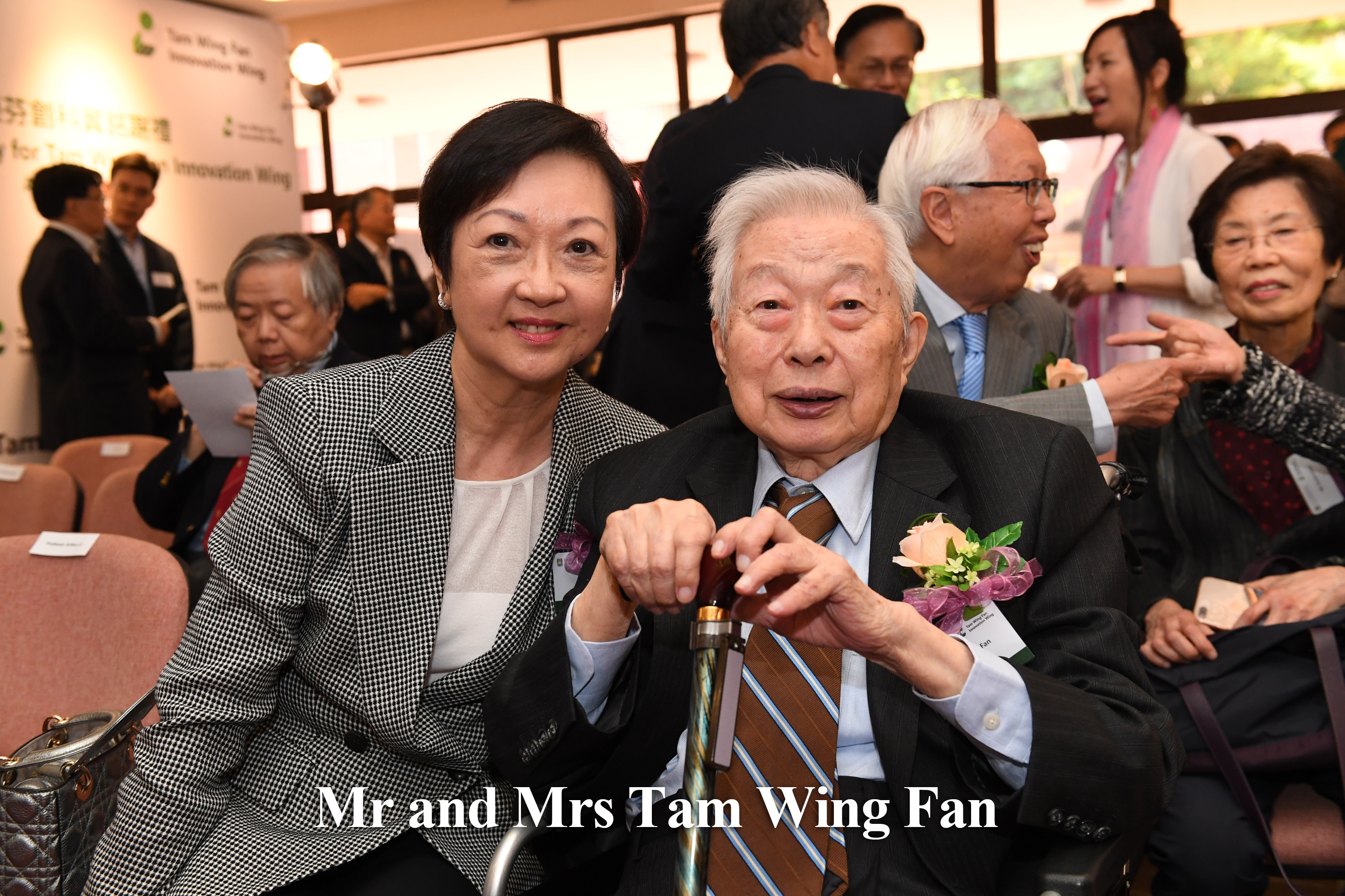 Mr and Mrs Tam Wing Fan