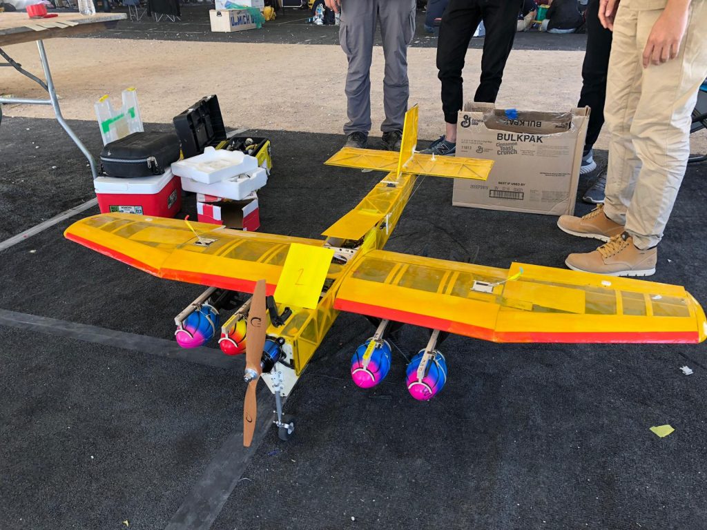 Design, Build & Fly for AIAA competition – Innovation Wing